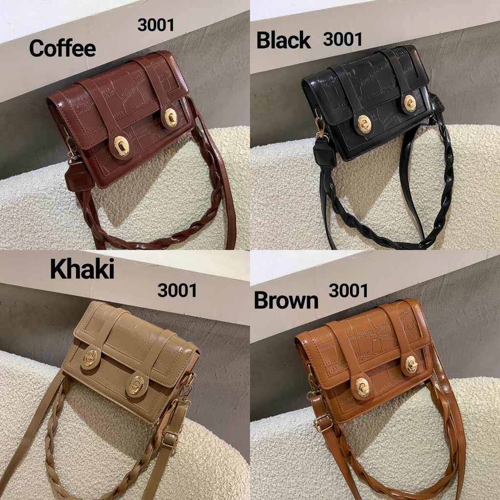 TAS WANITA SHOULDER BAG IMPORT ~ 3001 ~