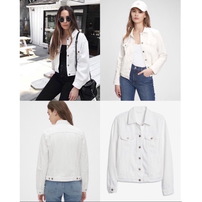 GAP Denim Jacket White