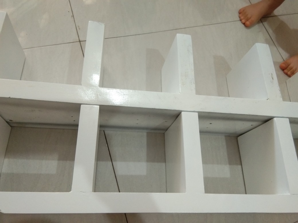 [bayar Di Tempat]rak Dinding Bertingkat Murah Rak Buku Rak Bung Hias