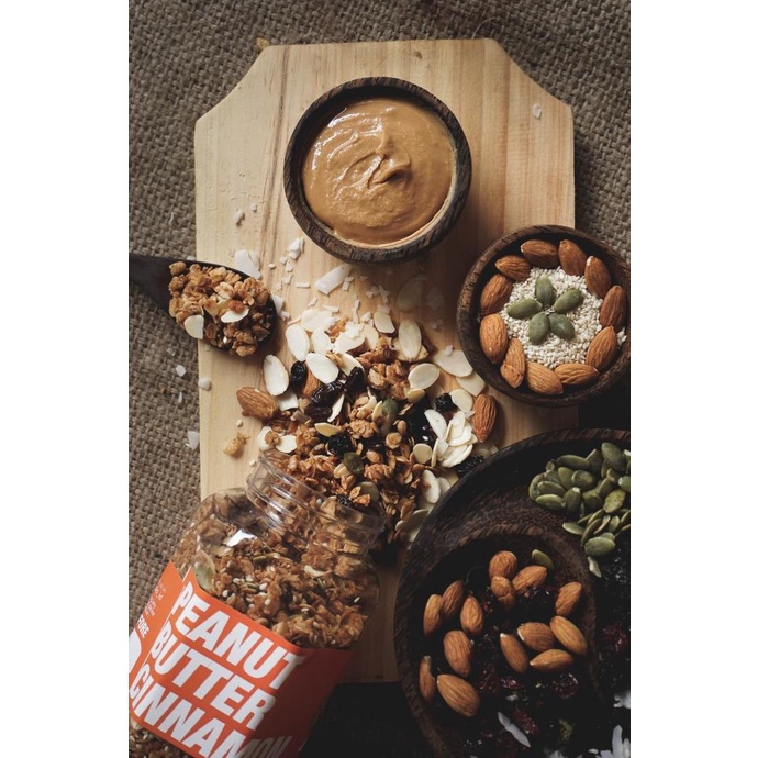 

El Granola Peanut Butter / Healthy Snack / Sereal