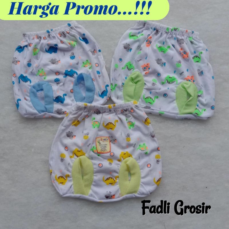 Celana Bayi Pop Putih Isi 3pcs Terbaru