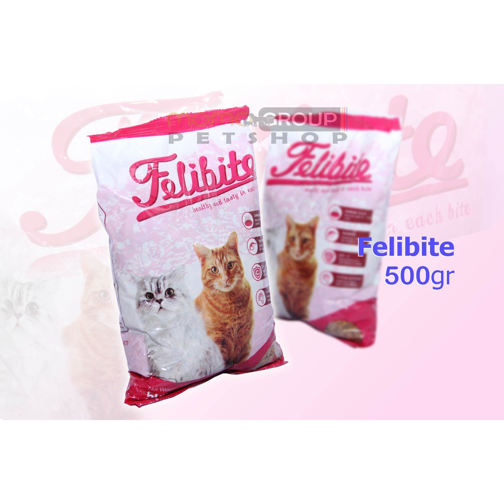 

Felibite 500gr cat food/dry food/makanan kucing
