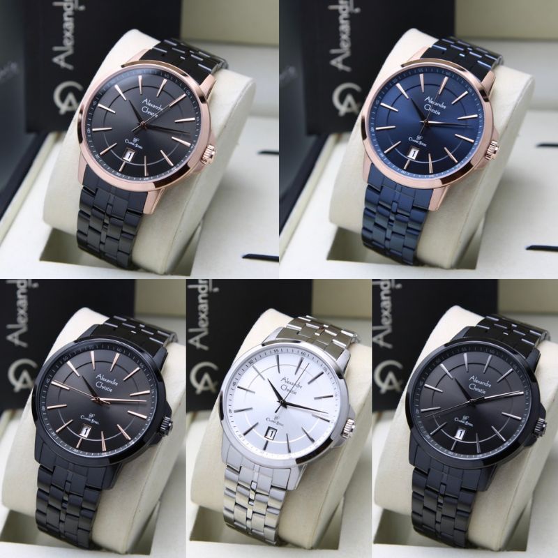 ALEXANDRE CHRISTIE AC8655 AC 8655 JAM WANITA ORIGINAL
