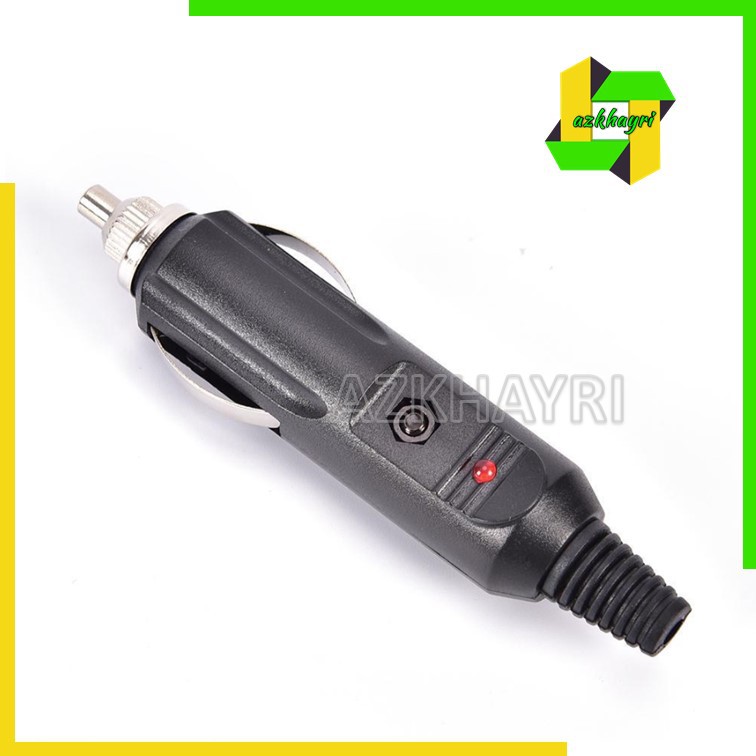 Konektor Plug Socket Male Universal 12V untuk Mobil lighter