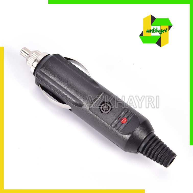 Konektor Plug Socket Male Universal 12V 15A untuk Mobil lighter