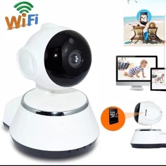 CCTV IP CAM V380 / Res 1,3MP / 360° VIEW, Zoom, Night Vision