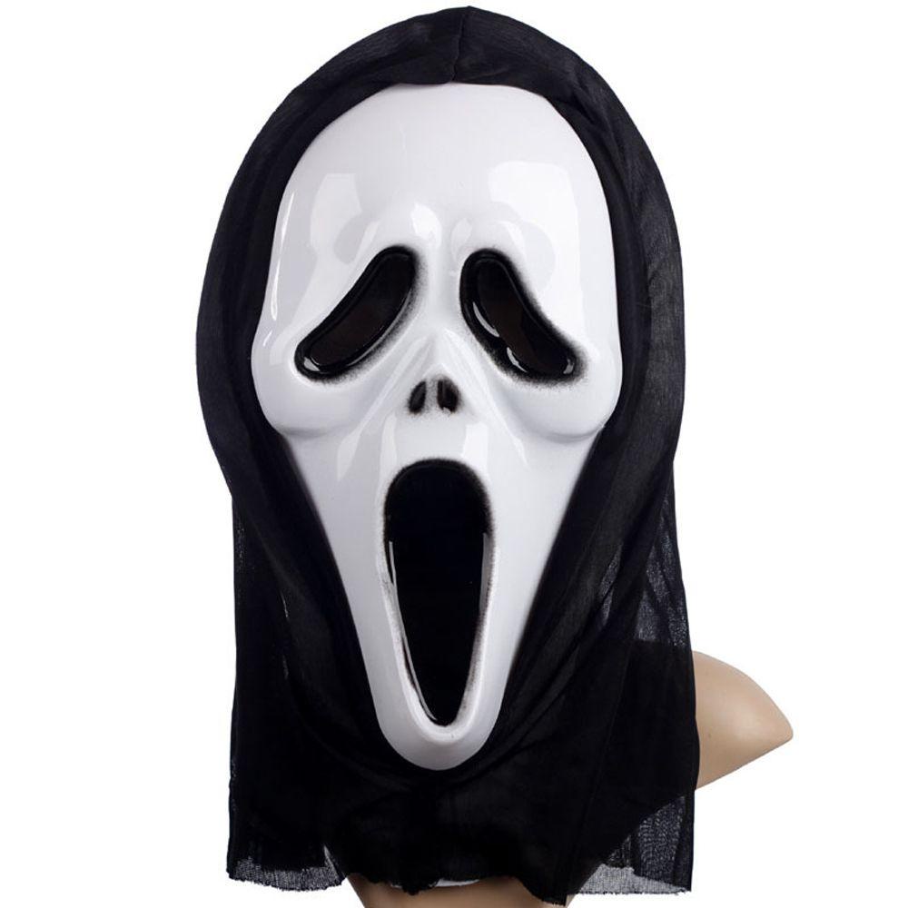 [Elegan] Topeng Halloween Mengerikan Untuk Tari Cosplay Dekorasi Pesta Prop Prom Perlengkapan Pesta Trick Toys Screaming Mask