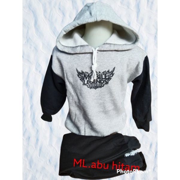 JAKET HODIE ONE SET+JAKET USIA 3-5 TH