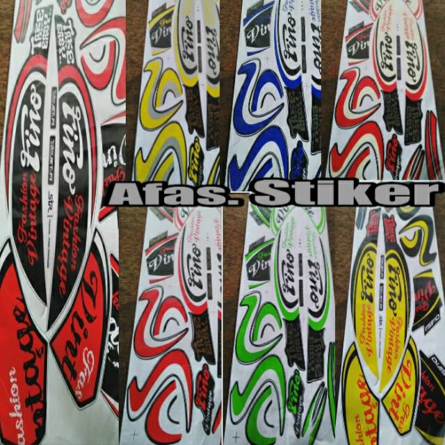 striping yamaha fino karbu fi 125 stiker ALL FINO thailand  TERMURAH LIS FINO STICKER VARIASI