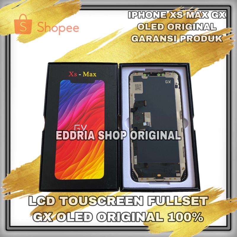 LCD TOUCHSCREEN XS MAX OLED GX ORIGINAL FULLSET