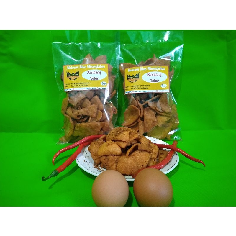 

Rendang Telur 1000gr/1kg Sumatera Barat/Randang Talua/Khas Minangkabau