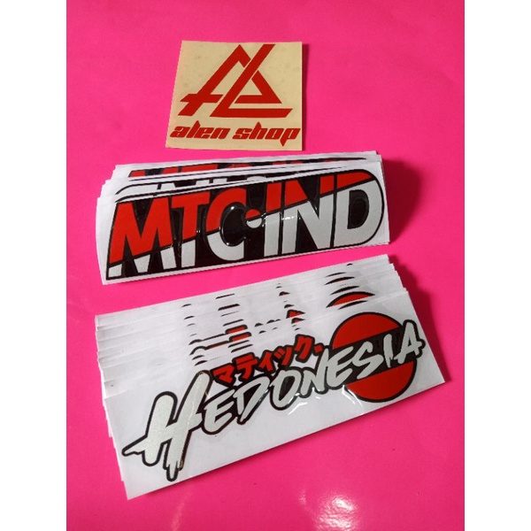 

STICKER CUTTING HEDONESIA