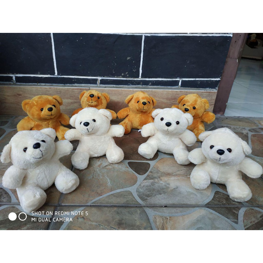  Boneka  Bear  Polosan Bear  Mini Boneka  Teddy  Bear  Kecil  