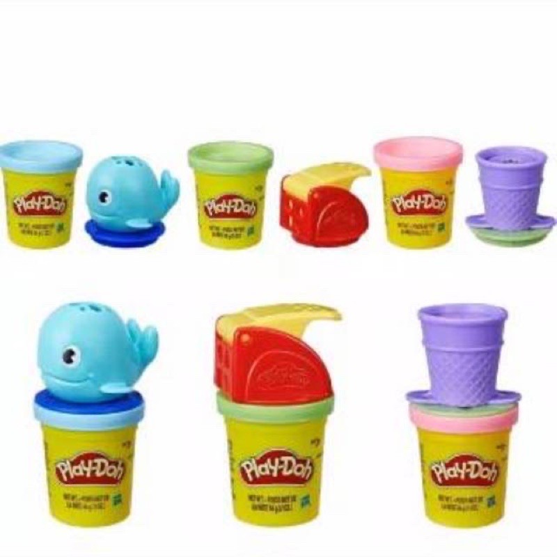 upd 73 playdoh sale play doh diskon ori original + cetakan ikan paus whale es krim cone eskrim kotak
