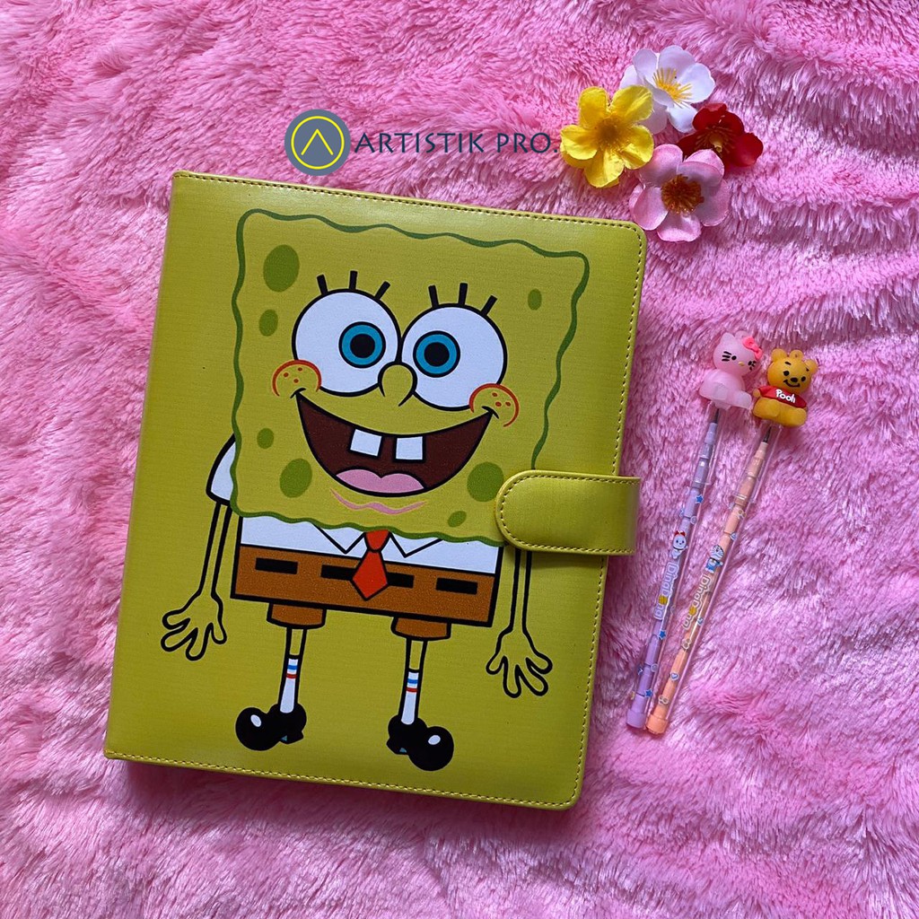 

BINDER PRINTING MOTIP SPONGEBOB A5/RING20, B5/RING26