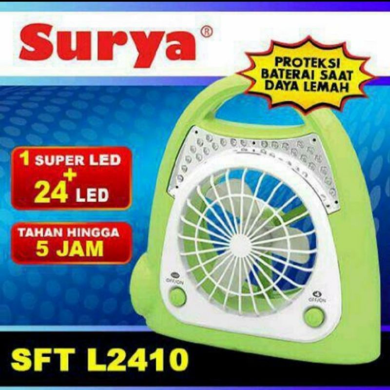 Kipas / Lampu Emergency Surya SFT-L2410