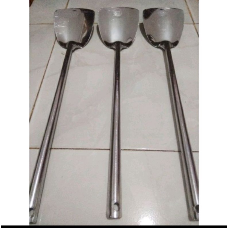 KODEK BESI TEBAL/ SODET BESI BESAR/ SPATULA STAINLESS JUMBO