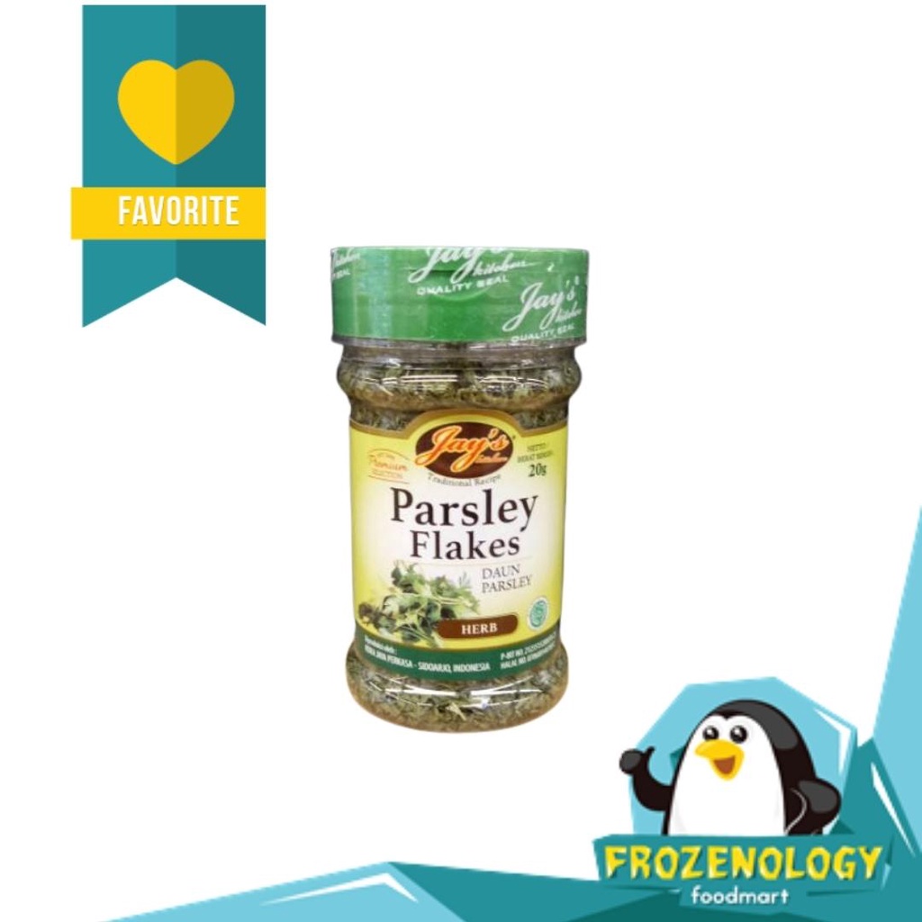

Jay's Parsley Flakes | Daun Parsley Kering | Jay Parsley