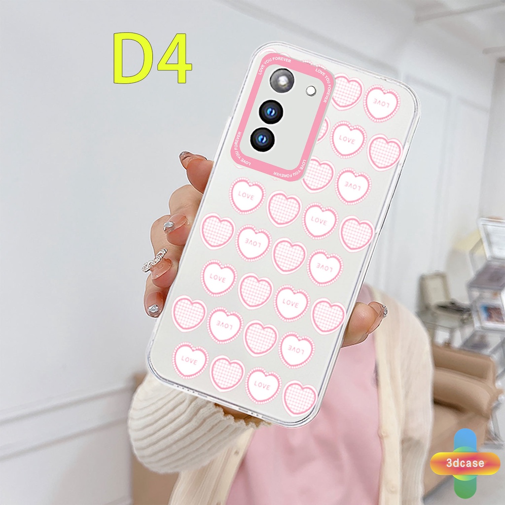 Case Samsung A13 A23 A32 A52 A12 A03 A51 A03S A10S A50 A20S J7 Prime A02S A20 A50S A10 A30S A52S A30 M12 M01S A125 F12 M10S M40S A515F A207F M02S A025 F02S 11 12 13  7 8 6 Plus Pink Love Heart Transparent Case