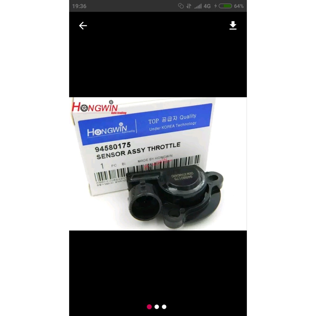 Ready Stock Sensor Throttle Position Chevrolet Spark 800cc Daewoo Matiz Tps chevrolet Spark Matiz
