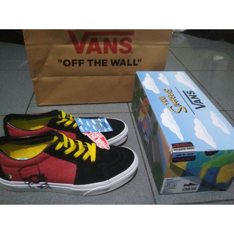 VANS SK8 LOW X THE SIMPSONS "EL BARTO"