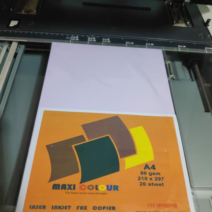 

Kertas HVS Warna Lavender A4 Maxi Colour 80gr isi 20 lembar