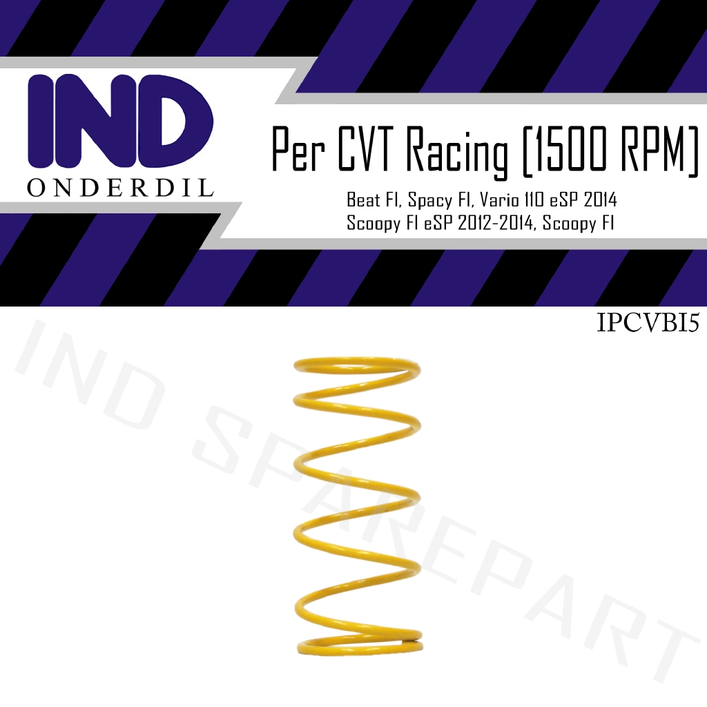 Per-Pir Pully-Puli CVT Racing 1500 RPM Beat FI-F1/Vario 110 eSP 2014