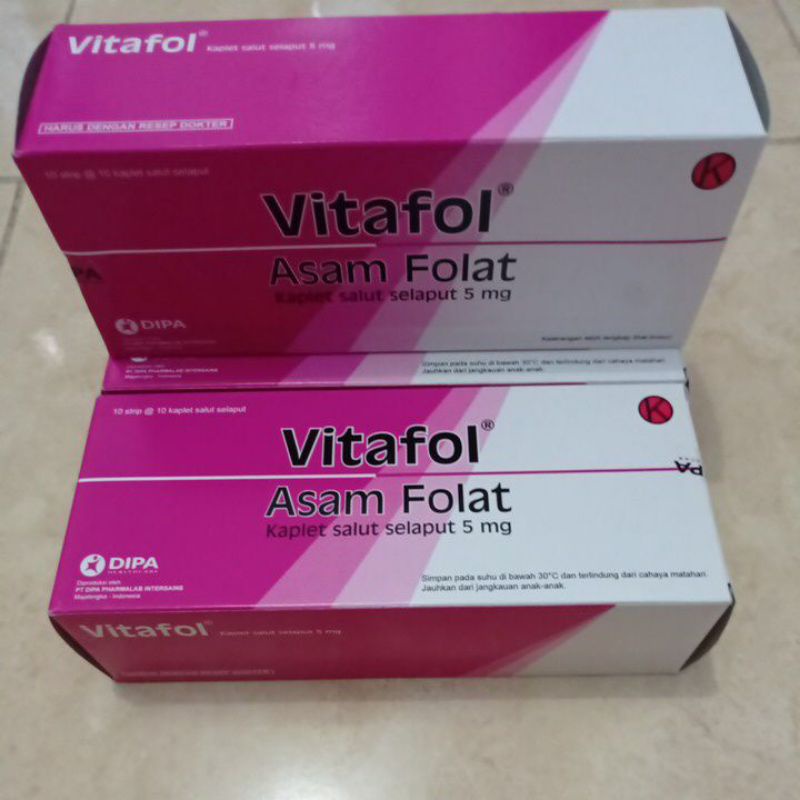Asam folat 5mg Vitafol