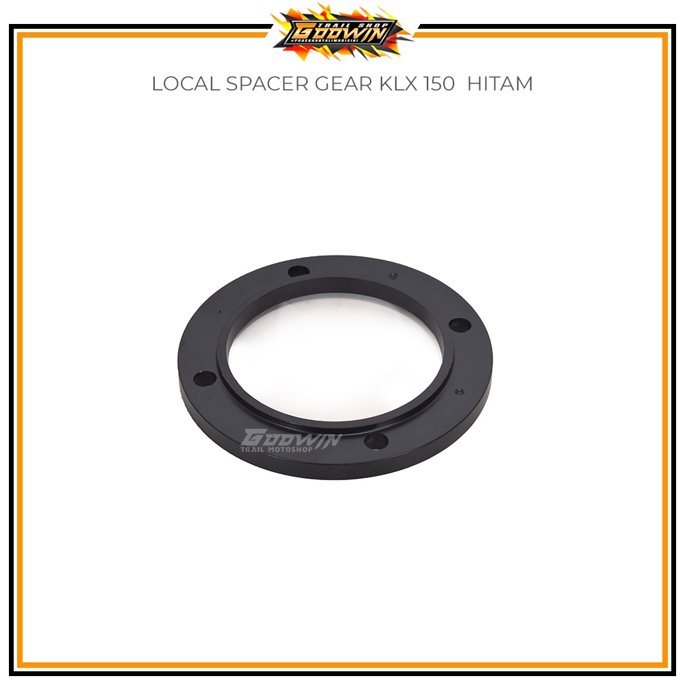 Spacer Gear Local KLX 150 / CRF 150L Hitam Silver