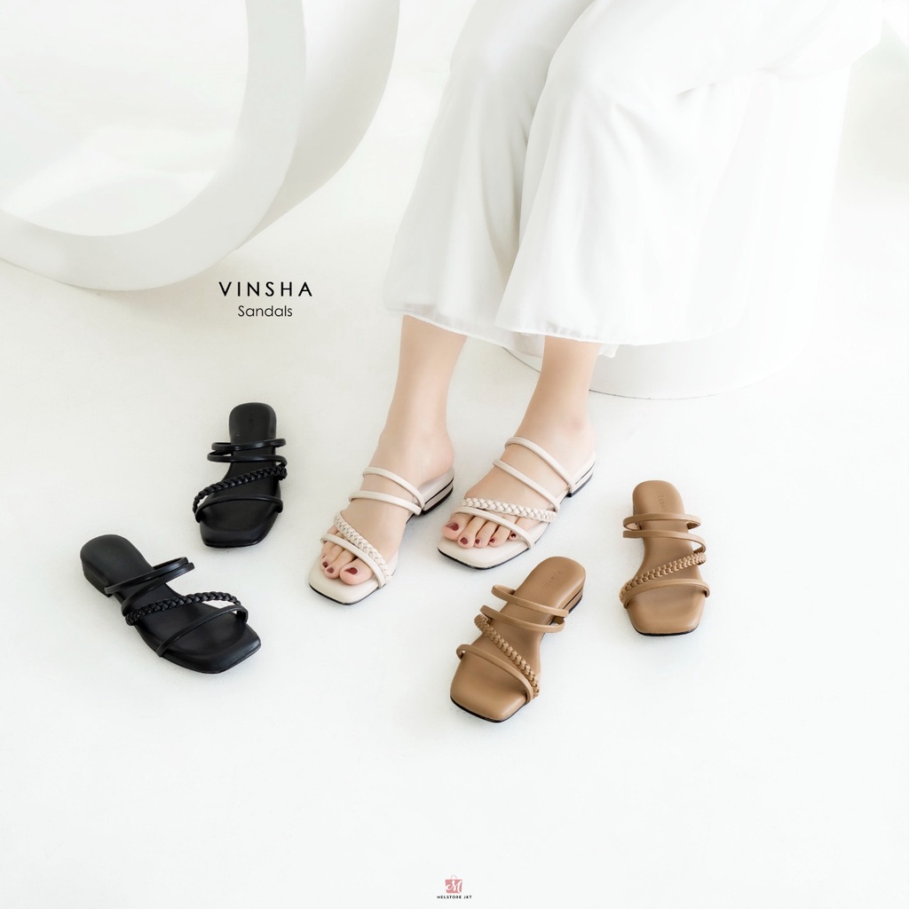Damelia Vinsha Sandal Wanita by DAMELIA MELSTORE JKT