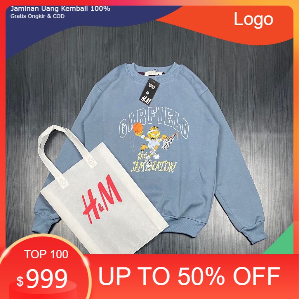 CREWNECK H&M GARFIELD