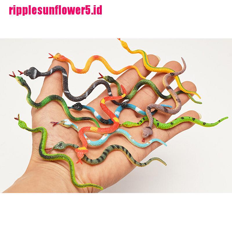 12pcs Ular Plastik Untuk Prank