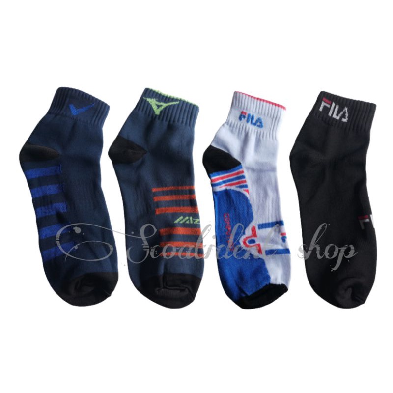 KAOS KAKI PENDEK MOTIF RANDOM BISA PRIA DAN WANITA 6 PASANG