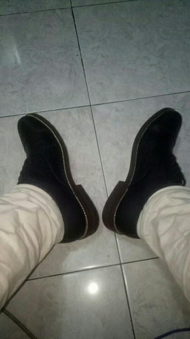 Brygan Craftmanship - Sepatu Kerja Pantofel Sanada Derby Oxford Black