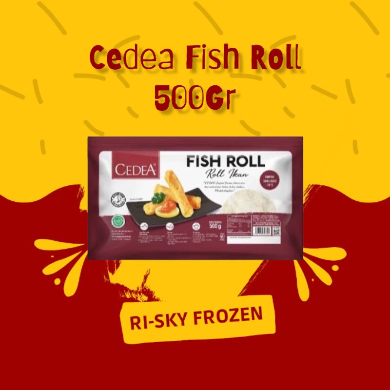CEDEA FISH ROLL ORIGINAL / KEJU / CHEESE 500GR