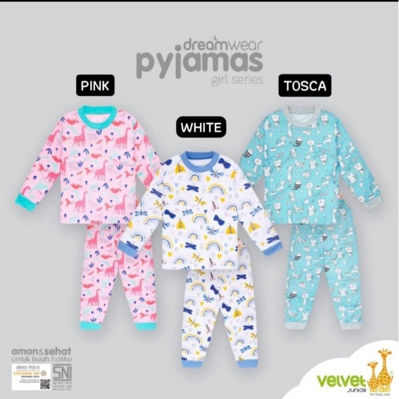 VELVET JUNIOR PIYAMA DREAMWEAR GIRL SERIES "FLOURISH"