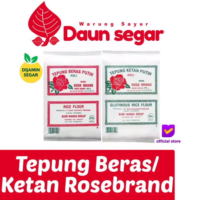

Tepung Beras / Tepung Ketan Rosebrand