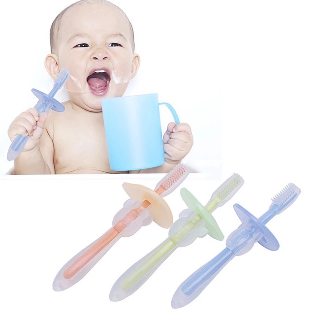 Pelatihan Sikat Gigi Bayi / Sikat Gigi Anak Silicone