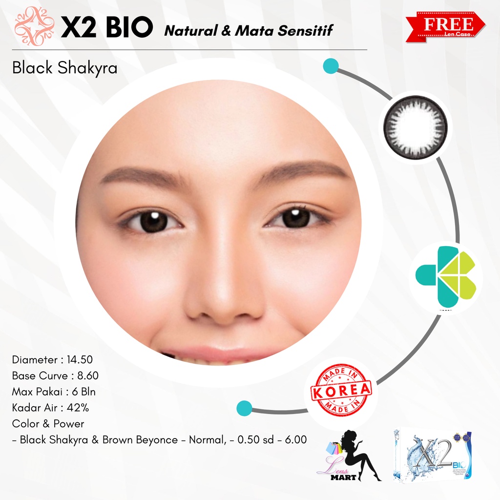 SOFTLENS BIO MINUS - X2 EXOTICON  0.50 sd 2.75