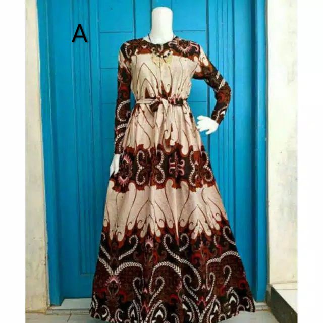 DRESS BATIK MOTIF TERBARU