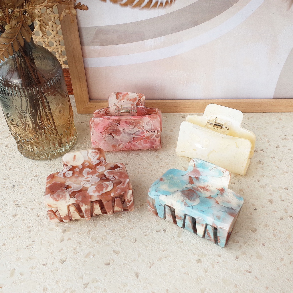 HAIRCLAW / JEPIT RAMBUT MARBLE KOREA - 2079 / 2081 / 2080
