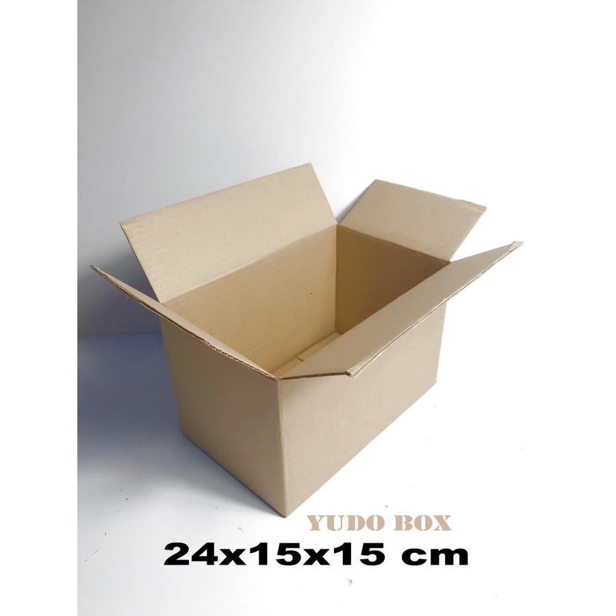 

KARDUS | BOX | KARTON PACKING UKURAN 24 x 15 x 15 cm ST