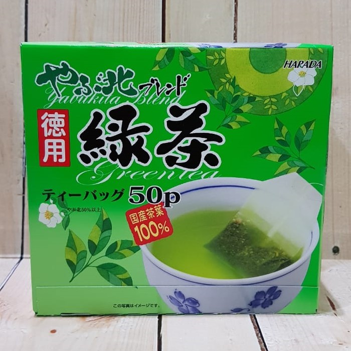 

HARADA" GREEN TEA isi 50pcs 210gr - tth850