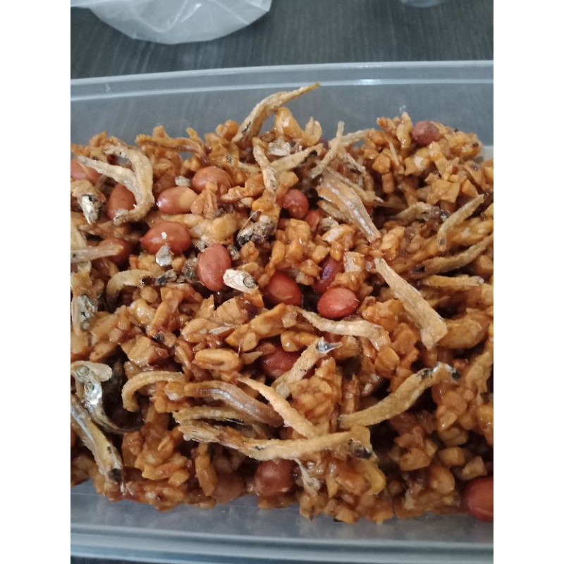 

Kering Tempe Kacang Teri lezat dan higienis
