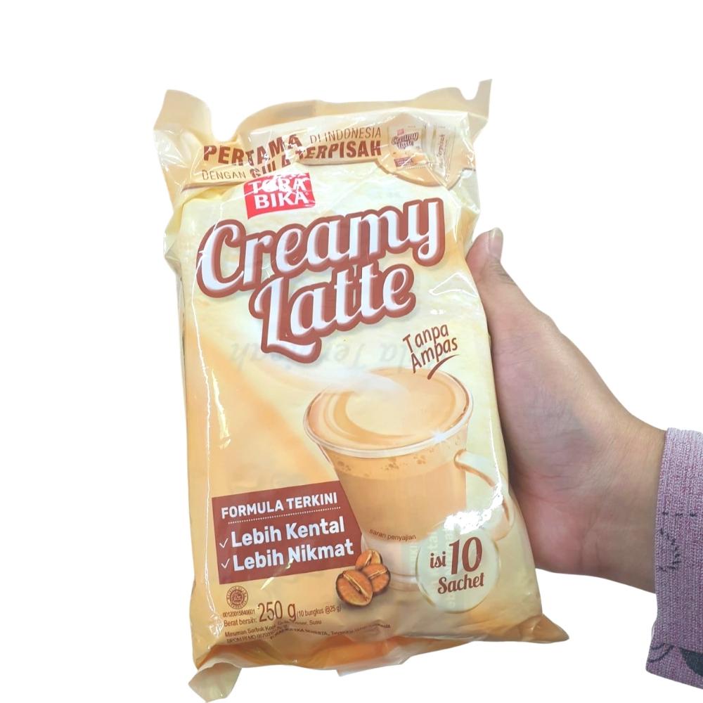 Jual Torabika Creamy Latte Tanpa Ampas 250gr Isi 10 Sachet 25gr Minuman Kopi Susu Shopee 0426