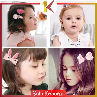 SK C19 Ikat Rambut  Karet Pita  Anak  18 in 1 Jepit  Rambut  