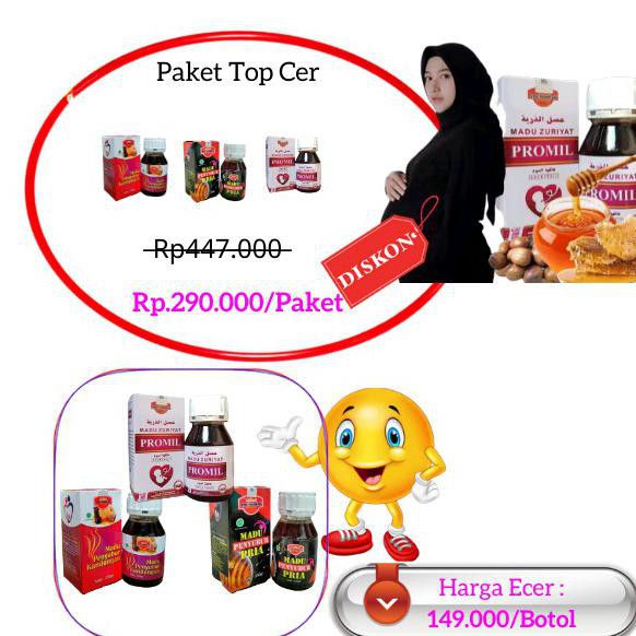 

BISA BAYAR DITEMPAT Paket Promil Top Cer (1 Paket 3 Botol) BERMUTU Kode 991