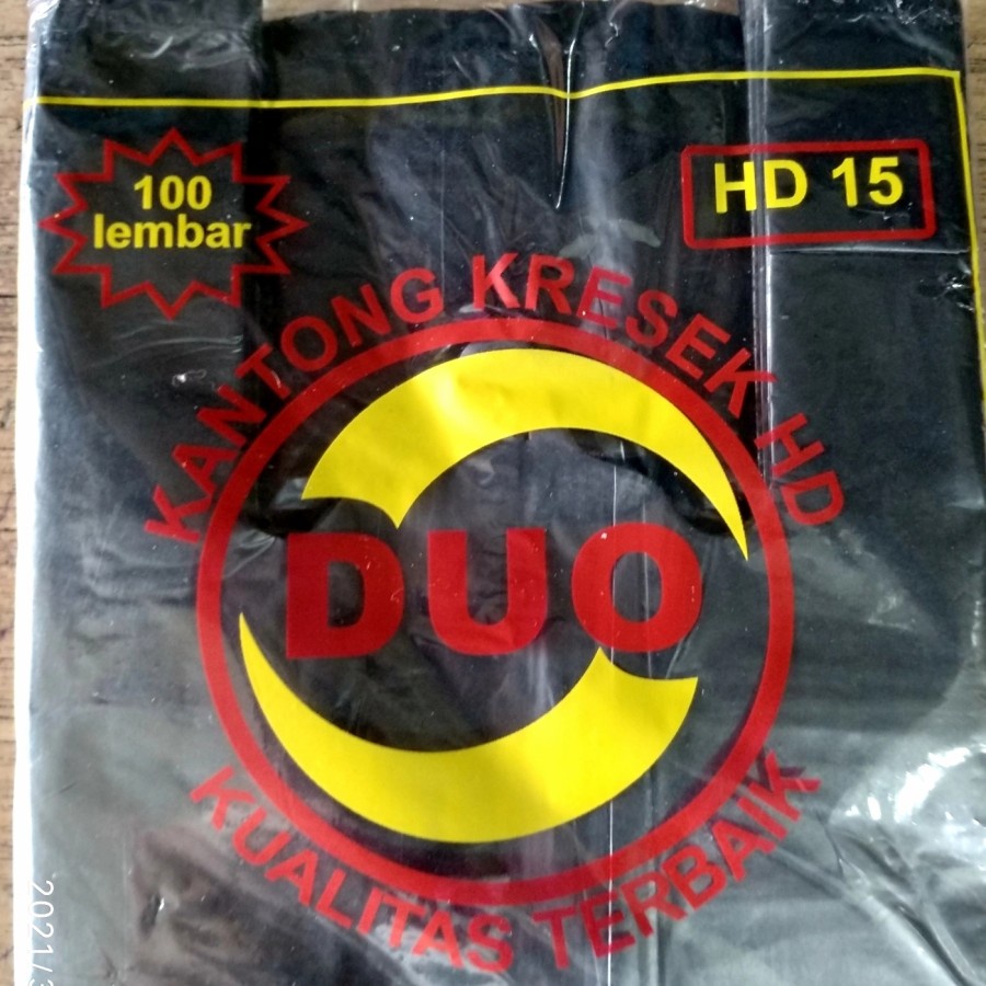 Kantong Plastik uk15, Kantong kresek Duo 15