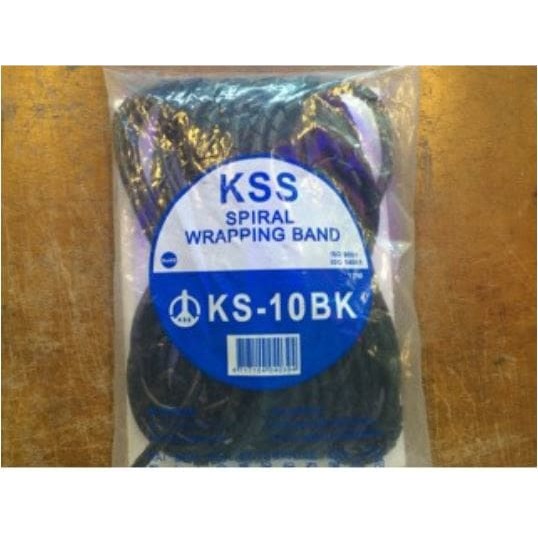 Spiral Kabel Protektor KS-10 Hitam | Kabel Spiral KS-10 KSS / Pelindung Kabel KS 10 HItam Merk KSS