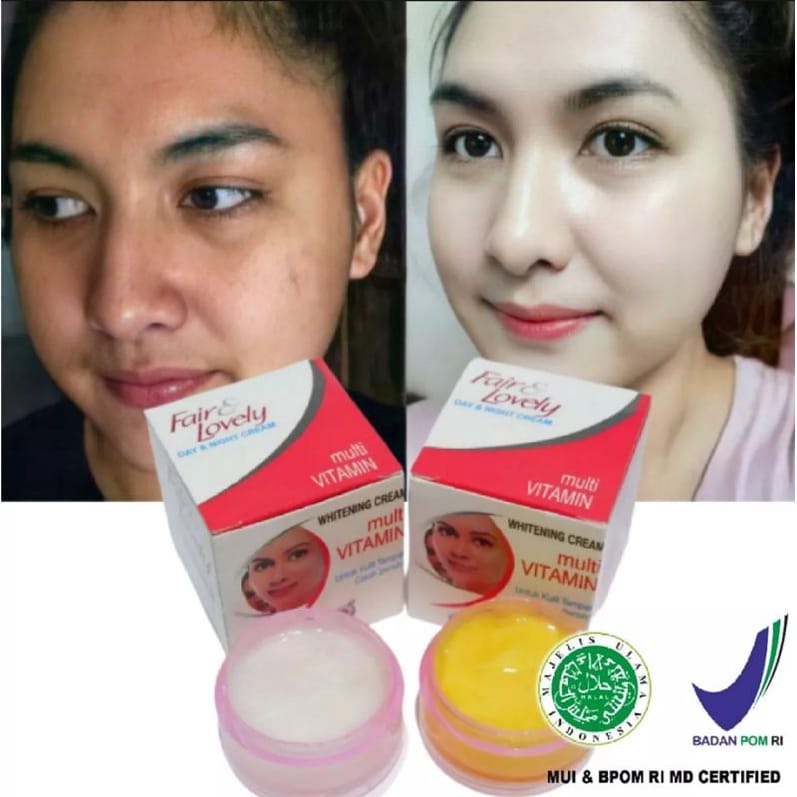 Cream Fair &amp; Lovely - Cream Susun Pencerah Wajah Siang Malam